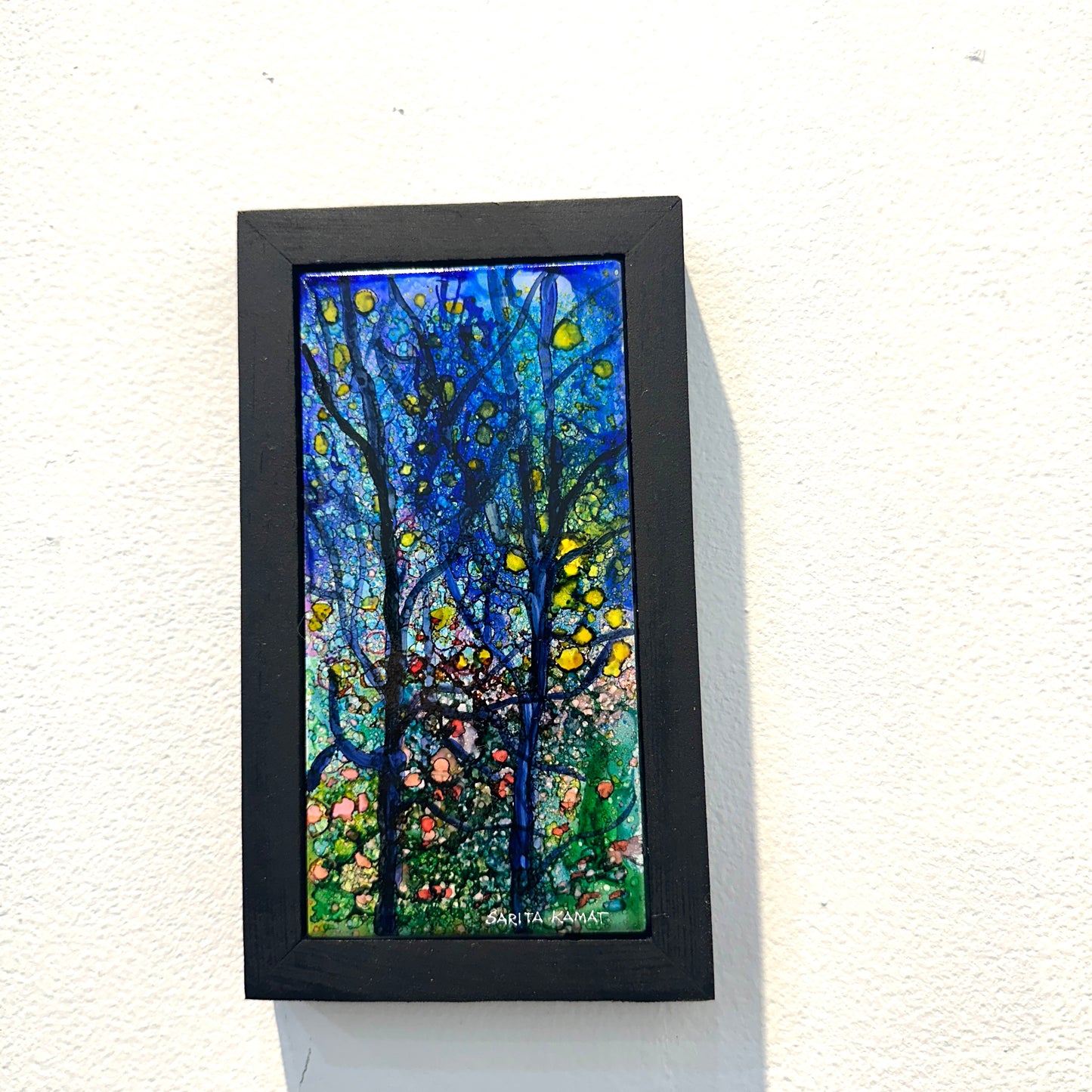 The Enchanted Forest #35 - Alcohol Ink Painting