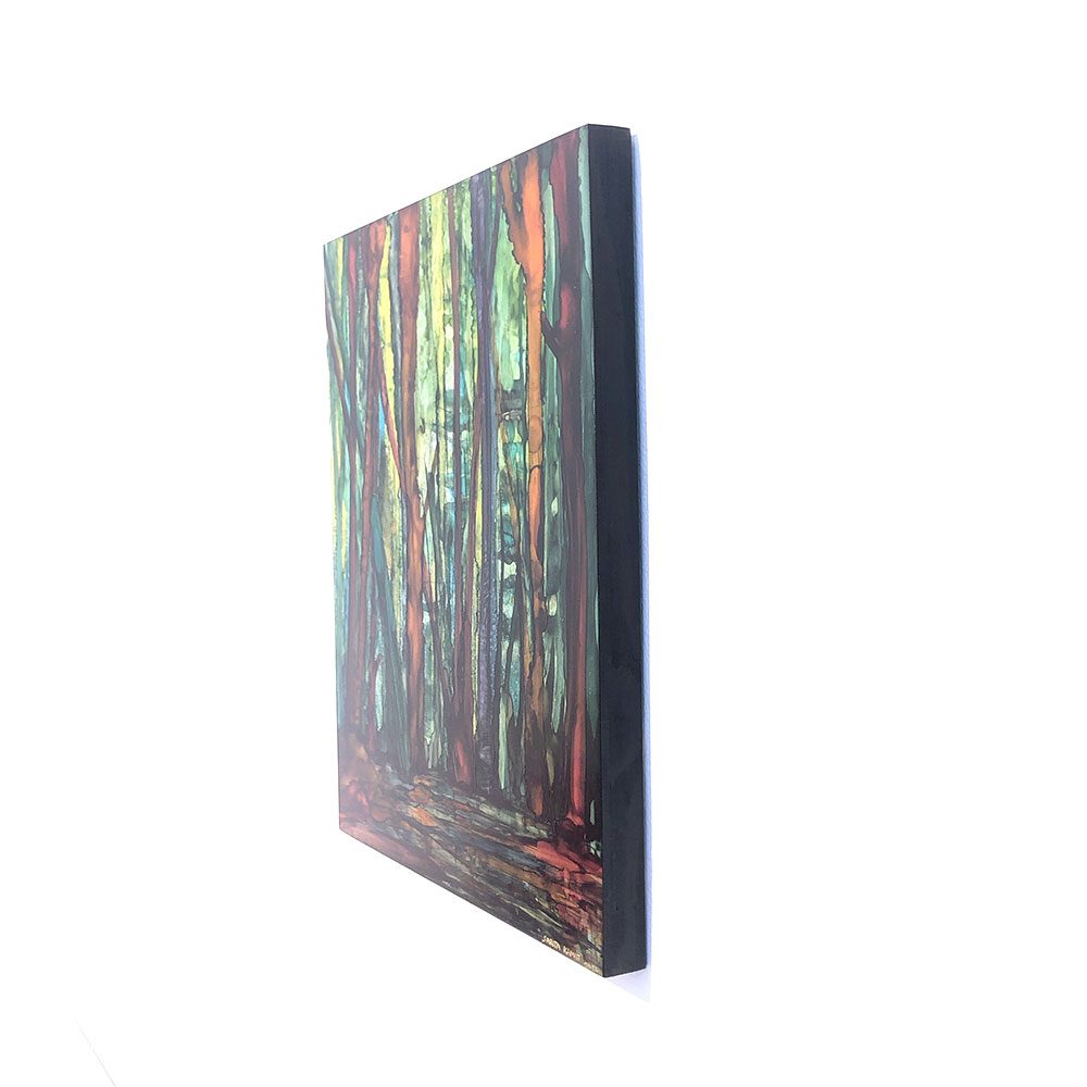 The Beauty of Trees # 1, Alcohol Ink Painting