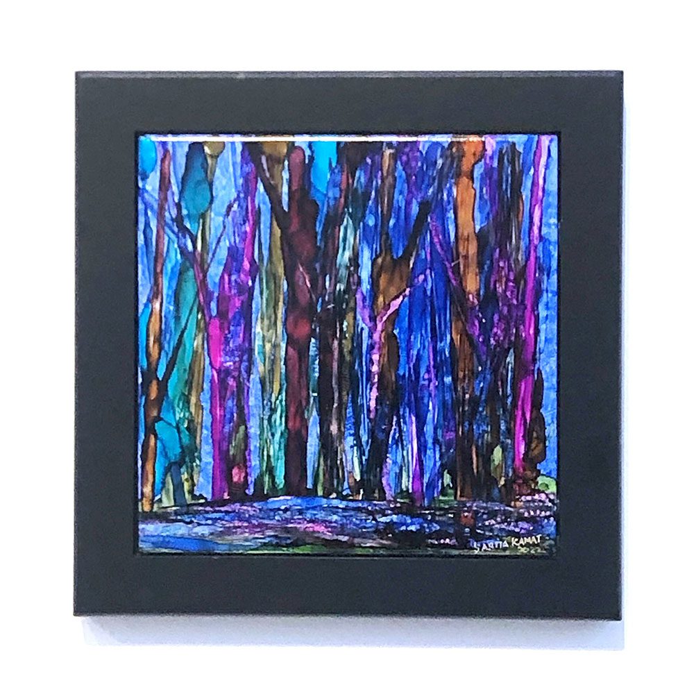 The Beauty of Trees # 14 Alcohol Ink Painting