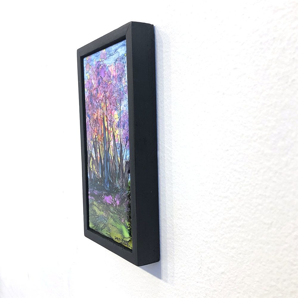 The Beauty of Trees # 17 Alcohol Ink Painting