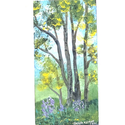 The Beauty of Trees # 7 Acrylic Painting