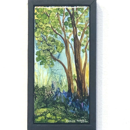 The Beauty of Trees # 9 Alcohol Ink Painting