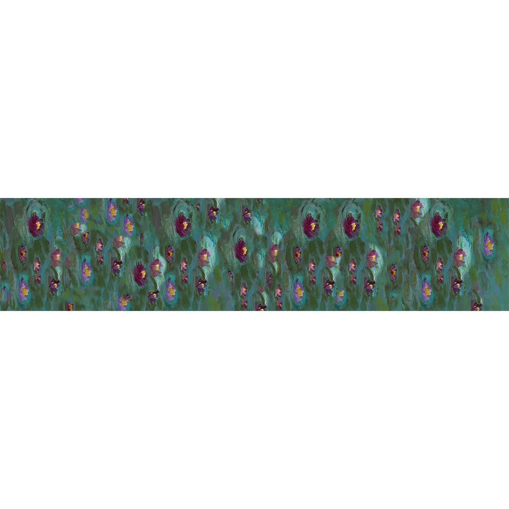 Waterlily Pond Silk Scarf